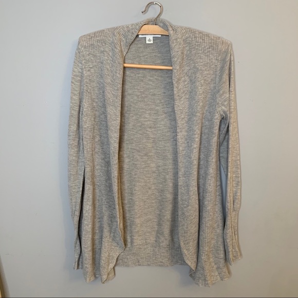 Banana Republic Sweaters - Banana Republic tan wool blend soft open cardigan